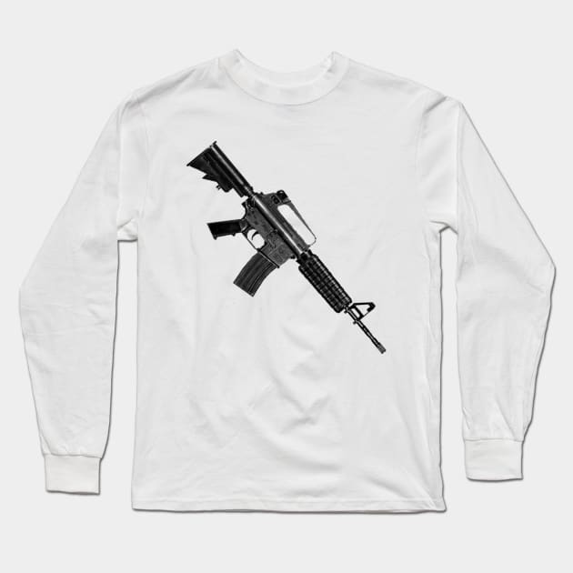 Rifle Long Sleeve T-Shirt by antaris